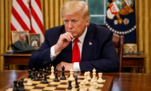 يتحدث ترامب عن «لعبة شطرنج عالية المستوى» تواجه محاورين إيرانيين «أذكياء للغاية».