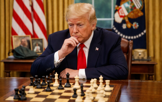 يتحدث ترامب عن «لعبة شطرنج عالية المستوى» تواجه محاورين إيرانيين «أذكياء للغاية».